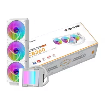 Darkflash CB360 White 360mm ARGB AIO vedelikjahuti protsessorile