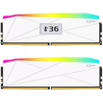 V-Color Manta XFinity+ aRGB 32GB (2x16GB) DDR5-6400 CL32 valge lauaarvuti mälukomplekt
