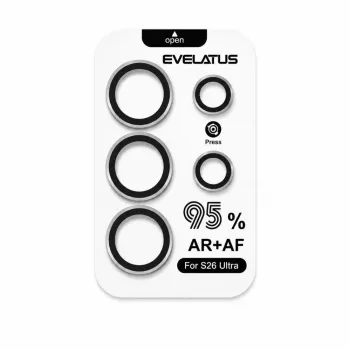 Evelatus Samsung Galaxy S26 Ultra kaamera objektiivi kaitseklaas Armor Clear