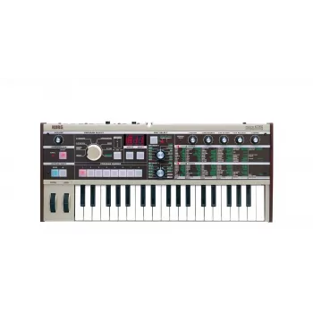 Korg microKORG analoogmodelleeriv süntesaator 37 miniklahviga ja vokooderiga, hall