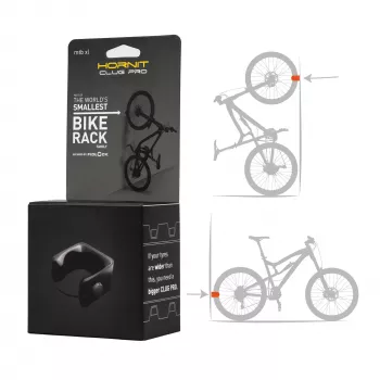 HORNIT CLUG PRO MTB XL jalgratta seinakinnitusklamber must 7764XCP