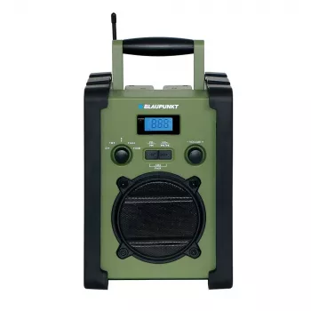 Blaupunkt PP35BT Survival kaasaskantav raadio Bluetoothi, päikesepaneeli, käsivända, akupanga ja taskulambiga