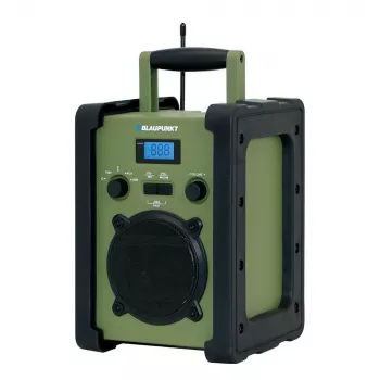 Blaupunkt PP35BT Survival kaasaskantav raadio Bluetoothi, päikesepaneeli, käsivända, akupanga ja taskulambiga