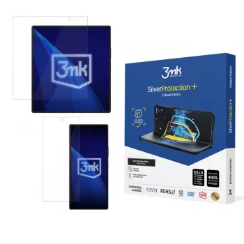 3MK SilverProtection+ Folded Edition antimikroobne ekraanikaitse Samsung Galaxy Z Fold5 jaoks