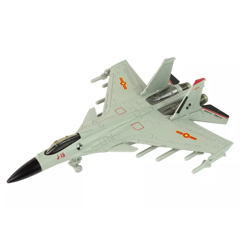 LEAN TOYS 15410 hall hõõrdajamiga hävituslennuk 1:72