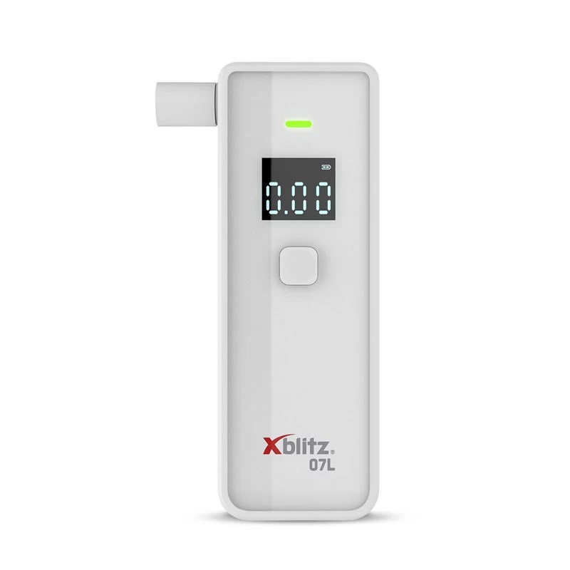 XBLITZ 07L pooljuht-alkomeeter LCD-taustvalgustusega, 5 suitsuotsikut, CE-sertifitseeritud