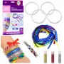 LEAN TOYS DIY sädeleva paela käevõrude valmistamise komplekt, 10 käevõru, alates 6. eluaastast