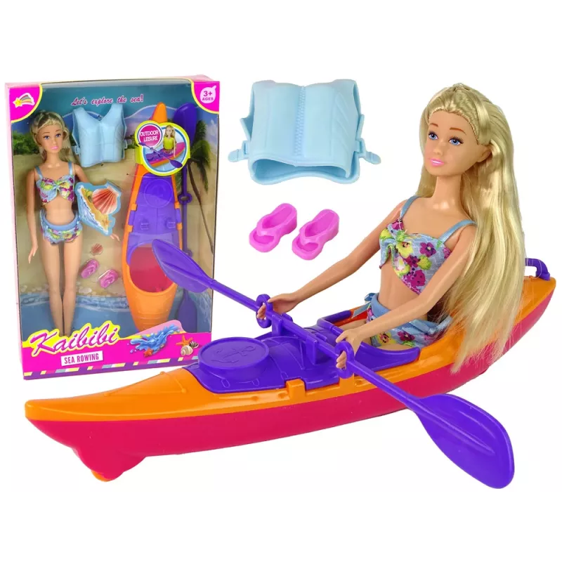 LEAN TOYS Nuku tarvikud Kayak Oranž