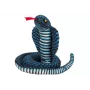 LEAN TOYS Plüüsist maskott Madu Kuningkobra Sinine 100 cm