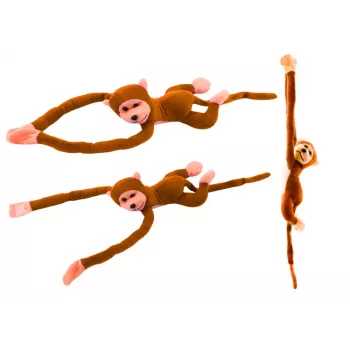 LEAN TOYS pehme ahvi maskott heliga, helepruun 80 cm
