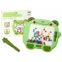 LEAN TOYS Magnetiline Hariduslik Tahvel Konn Stiilus Pad Rohelised Helmed Pusle