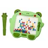 LEAN TOYS Magnetiline Hariduslik Tahvel Konn Stiilus Pad Rohelised Helmed Pusle
