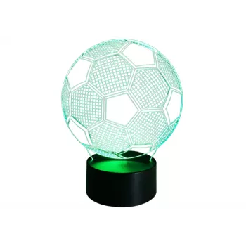 LEAN TOYS Juhtmevaba 3D LED Kuu Lamp Pultja Puutejuhtimisega, 16 Värvi, Hämardatav, Laetav, PLA, 150 mm