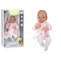 LEAN TOYS beebinukk koos lutiga, ükssarviku body, roosa tekk ja tarvikud, 35 cm