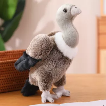 LEAN TOYS pehme kaeluskotkas linnu pehme mänguasi maskott kaisukaru 25cm
