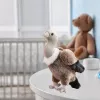 LEAN TOYS pehme kaeluskotkas linnu pehme mänguasi maskott kaisukaru 25cm