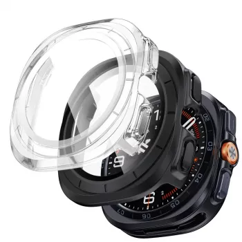Tech-Protect Defense ümbris Samsung Galaxy Watch Ultra 2 2026 jaoks (47 mm) mati must