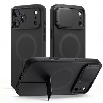 TECH-PROTECT Kevlar Aura MagSafe ümbris iPhone 17 Pro Max / 18 Pro Max jaoks - must