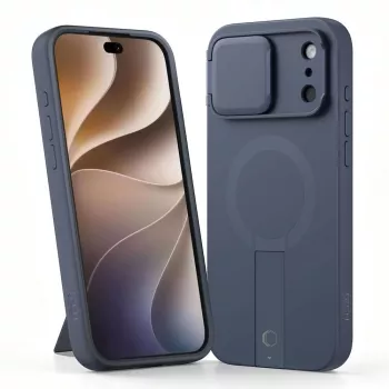 TECH-PROTECT Kevlar Aura MagSafe ümbris iPhone 17 Pro Max / 18 Pro Max jaoks - Tumesinine