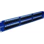EMITERNET PANEL 19, 48XRJ45 UTP CAT.5E (2U) SININE DCN/PPFA652K488C5E