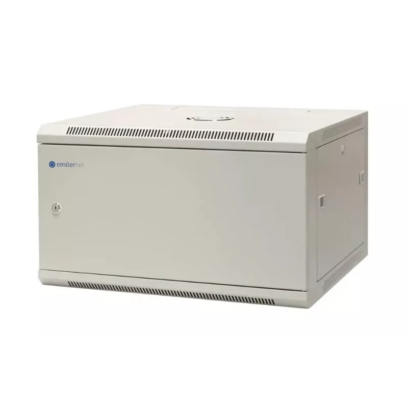 EMITER EM/AP6606-B 19 inch 6U seinale kinnitatav kapp 600x600x370mm must