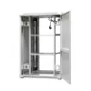 EmiterNet Top 24U vabaltseisev kapp, 800x800x1180 mm, klaasist esiuks, must EM/SH05D-8824