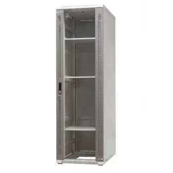 EMITER EmiterNet Top 42U vabaltseisev serverikapp, 600x1000x1980 mm, klaasist esiuks, must EM/SH05D-6042