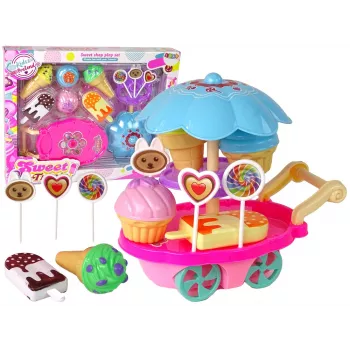 LEAN TOYS Maiustuste poe rollimängu komplekt