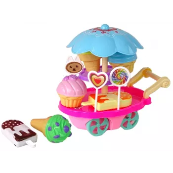 LEAN TOYS Maiustuste poe rollimängu komplekt