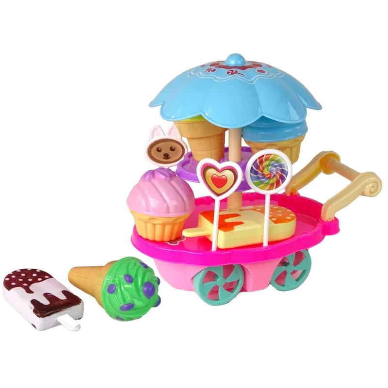 LEAN TOYS Maiustuste poe rollimängu komplekt