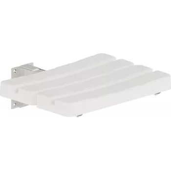DEANTE NIL_651A kokkupandav seinaduši-iste, valge ABS-plast, alumiiniumraam, kandevõime 150 kg