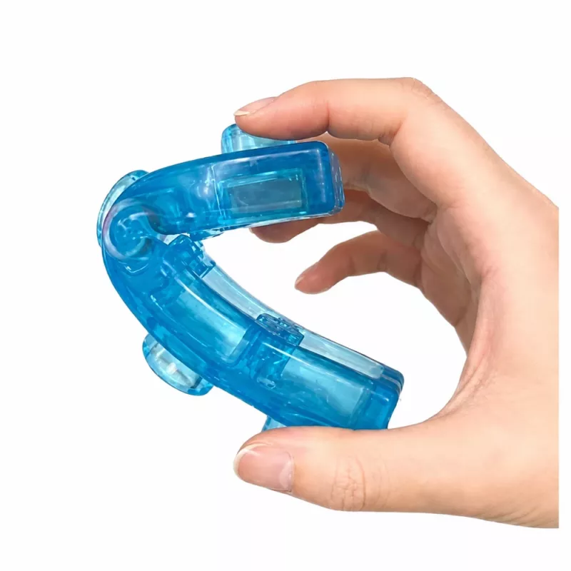 LEAN TOYS Kummiplokid Painduv Konstruktsioon Läbipaistev Värviline 40 tk