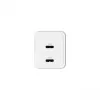 GRATEQ OLOS 65W GaN kahe USB-C PD PPS seinatäitja