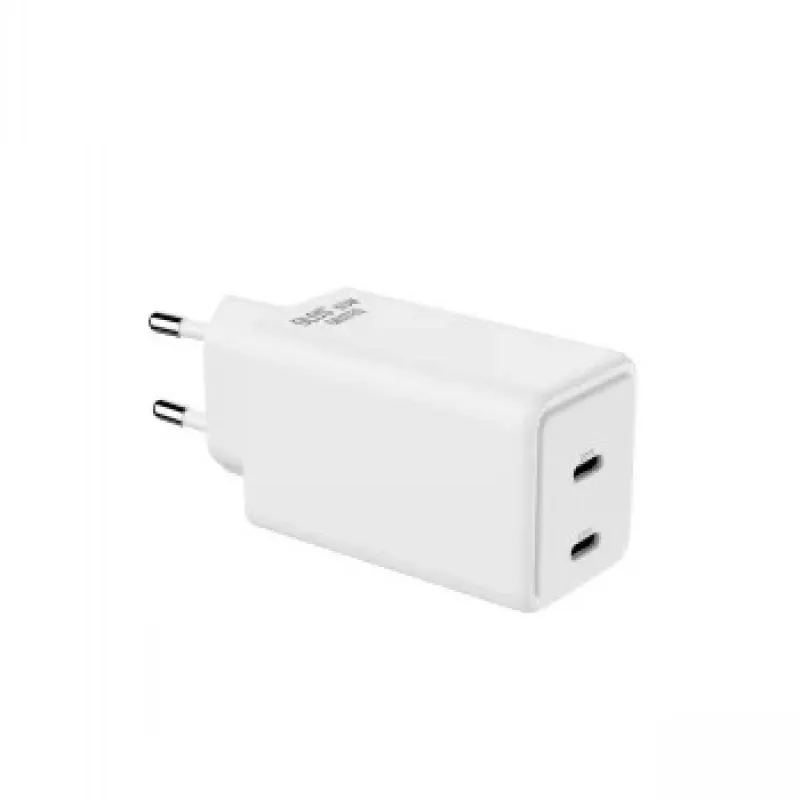 GRATEQ OLOS 65W GaN kahe USB-C PD PPS seinatäitja