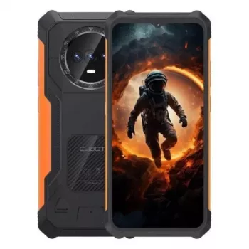 CUBOT KINGKONG ES PRO 6+128GB must ja oranž vastupidav nutitelefon