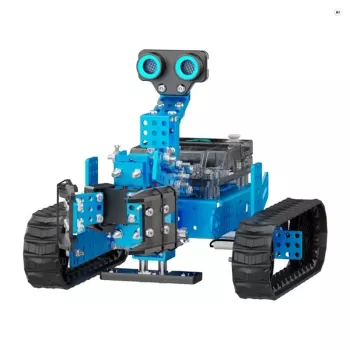 xTool mBot2 Rover Robot Kit | CyberPi ESP32-WROOM-32E | STEM-kodeerimisrobot anduritega, Wi-Fi, Bluetooth 5.0, Python ja mBlock | Alates 8. eluaastast