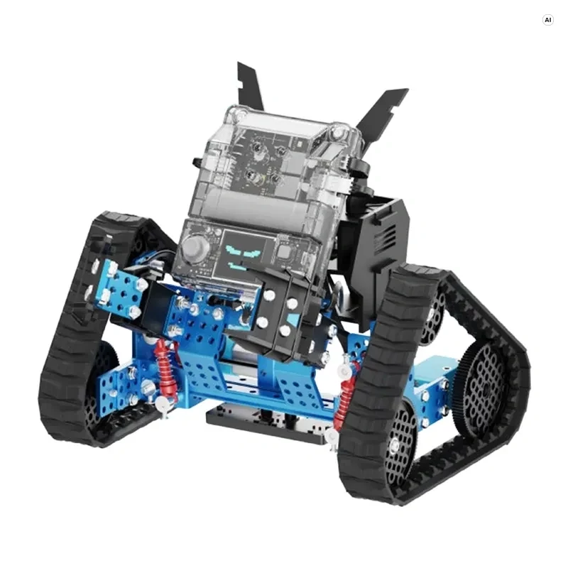 xTool mBot2 Rover Robot Kit | CyberPi ESP32-WROOM-32E | STEM-kodeerimisrobot anduritega, Wi-Fi, Bluetooth 5.0, Python ja mBlock | Alates 8. eluaastast
