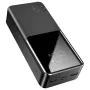 JOYROOM JR-QP193 30000 mAh 22.5W Power Bank digitaalse ekraaniga, PD3.0/QC3.0, 3 väljundit (2 USB-A + 1 USB-C), 2 sisendit (USB-C + Micro USB), must