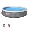 Bestway Fast Set 57376 maapealne bassein ümmargune 7,340 L hall