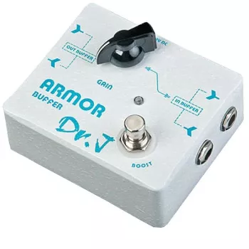 JOYO DR.J D57 Armor Buffer kitarriefektipedaal – läbipaistev analoogsignaali buffer, 1M Ohm sisend, 100 Ohm väljund, mini alumiiniumkorpus