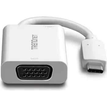 TRENDnet TUC-VGA2 USB-C VGA-adapter – 1920x1200 @ 60Hz, must