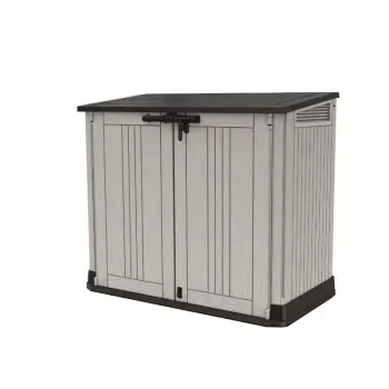 KETER AIA- JA RÕDUBOKS MIDI HALL-MUST 132x71,5x113,5cm