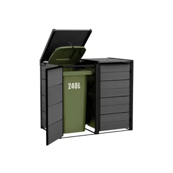 KETER Prügikast 2x240L hoiukonteiner Hide Away hall