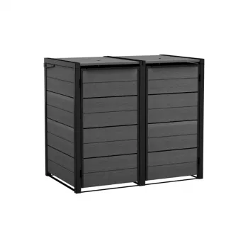 KETER Prügikast 2x240L hoiukonteiner Hide Away hall