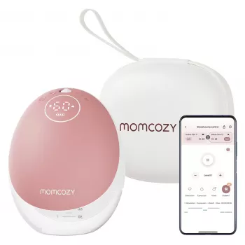 Momcozy - M9 käed-vabad rinnapump - punane