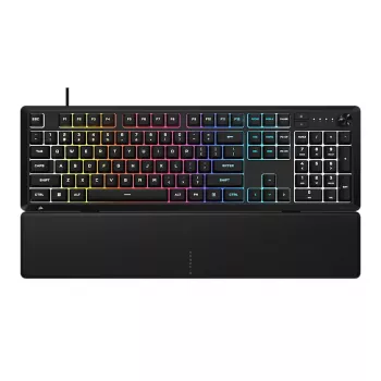 CORSAIR SKIFF 100 juhtmega mänguklaviatuur 10-tsoonilise RGB-taustvalgustusega must