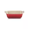 LE CREUSET ristkülikukujuline ahjuvorm Heritage keraamika 19x14cm / 1,1L punane