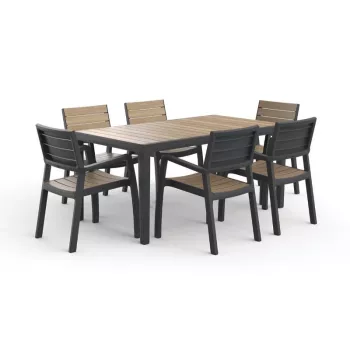 KETER Aialaud Deco Corale 160 teak toon/hall