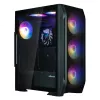 Zalman N7 PLUS V2 ATX Mid Tower arvutikorpus, 7 x 120mm ARGB ventilaatorit, karastatud klaas, must