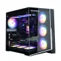 Zalman D40F, ATX Mid Tower arvutikorpus, 7 x 120mm FRGB ventilaatorit, must
